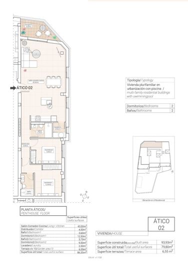 Image No.9-2 Bed Penthouse for sale