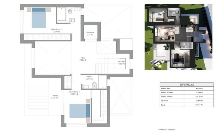 Image No.32-3 Bed Villa for sale