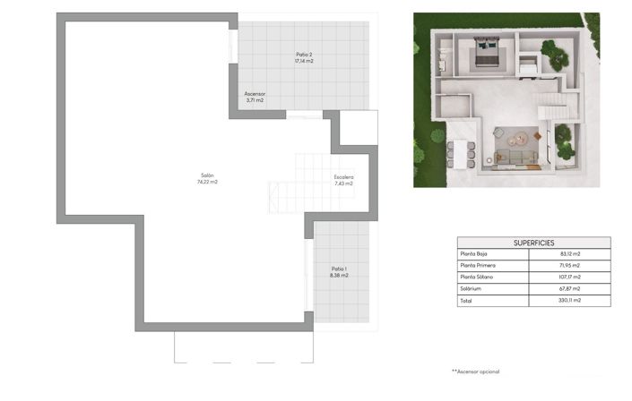 Image No.34-3 Bed Villa for sale