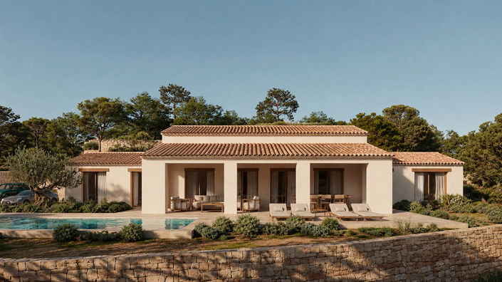 Image No.2-Villa de 3 chambres à vendre à Benissa