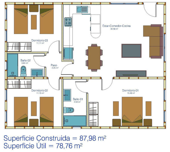 Image No.12-3 Bed Villa for sale
