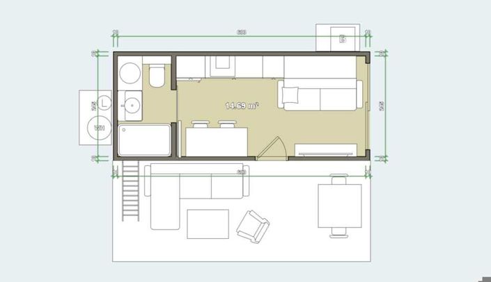 Image No.22-1 Bed Property for sale