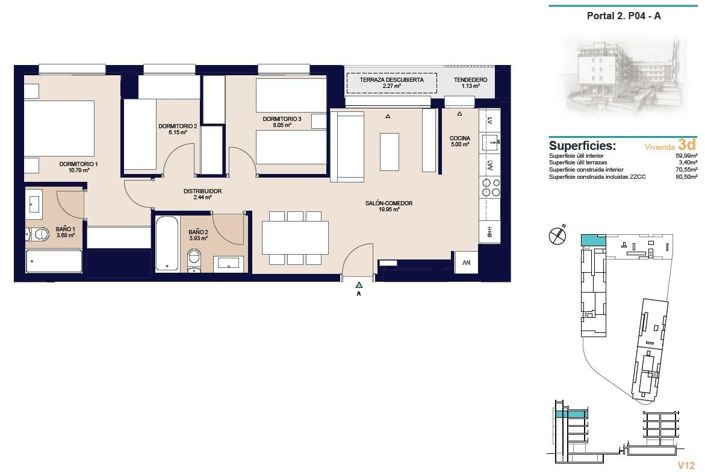 Image No.13-3 Bed Penthouse for sale