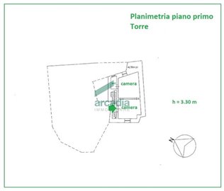 Planimetria torre P1