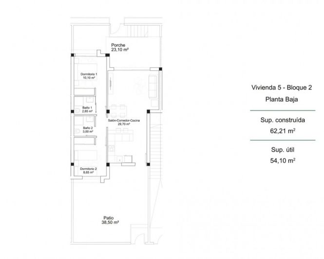 Image No.40-2 Bed Apartment for sale