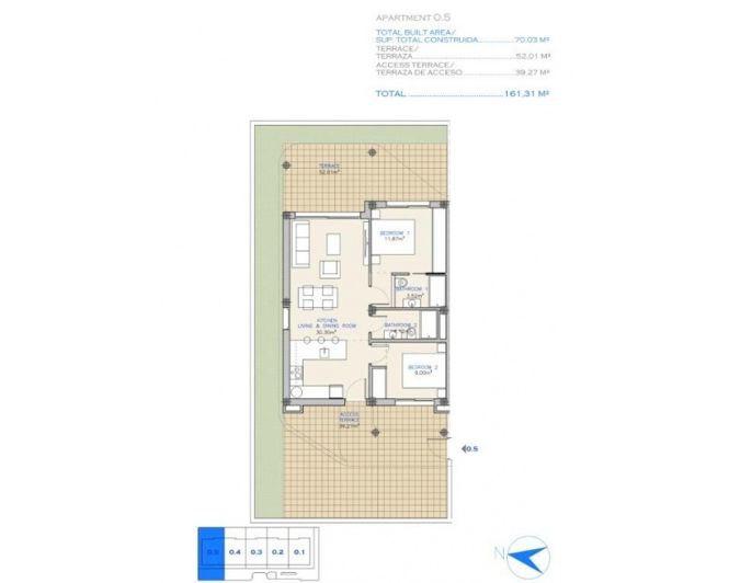 Image No.16-Appartement de 2 chambres à vendre à Los Alcázares