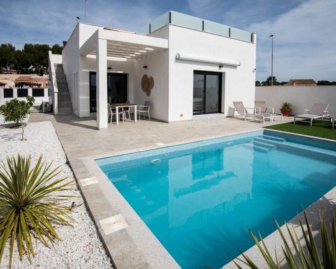 Image No.1-Villa de 3 chambres à vendre à Pilar de la Horadada