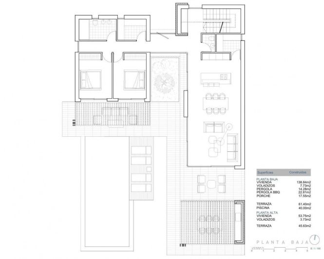 Image No.3-Villa de 3 chambres à vendre à Javea