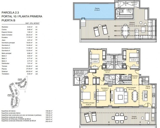 Image No.19-4 Bed Apartment for sale