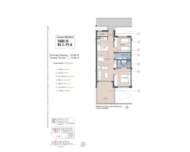 Image No.38-2 Bed Apartment for sale