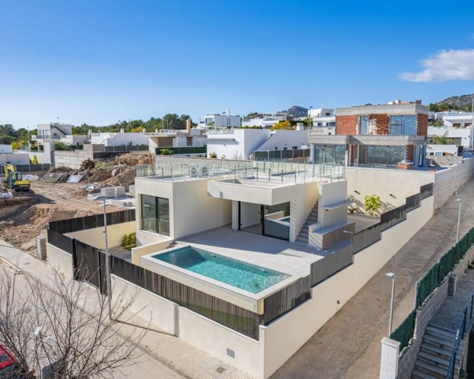 Image No.4-Villa de 4 chambres à vendre à Polop