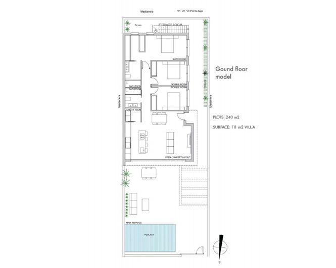 Image No.22-Villa de 3 chambres à vendre à Los Alcázares