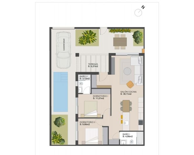 Image No.13-2 Bed Villa for sale