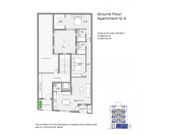 Image No.7-2 Bed Apartment for sale