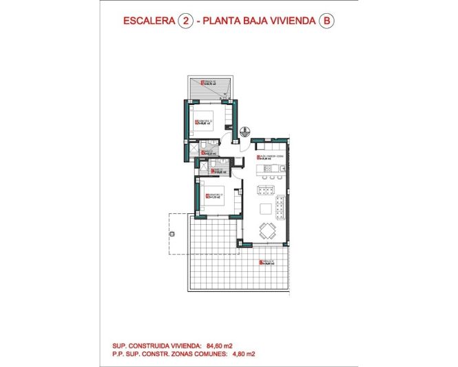 Image No.12-2 Bed Apartment for sale
