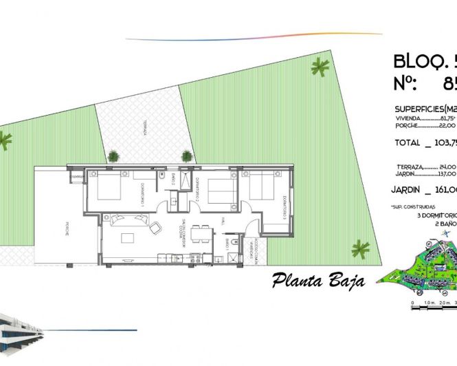 Image No.16-3 Bed Apartment for sale