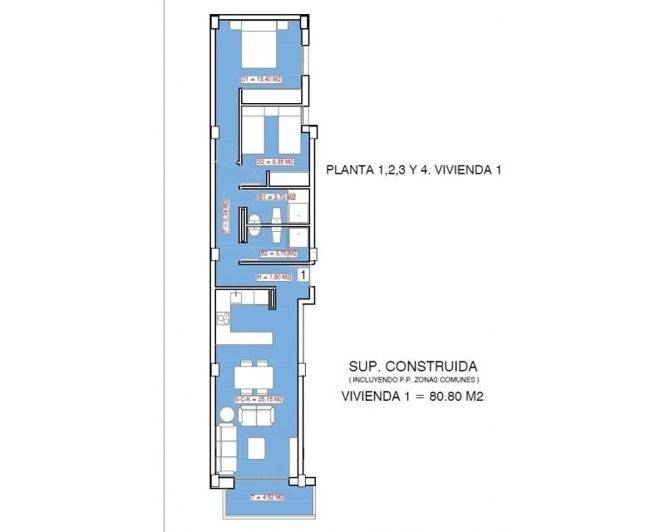 Image No.17-Appartement de 2 chambres à vendre à Torrevieja