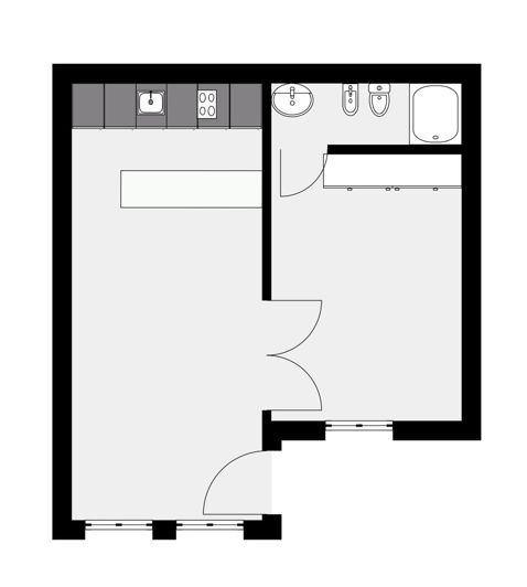 Image No.18-Appartement de 1 chambre à vendre à Ciudad Quesada
