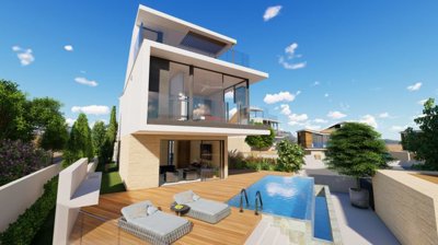 Detached Villa For Sale  in  Chlorakas
