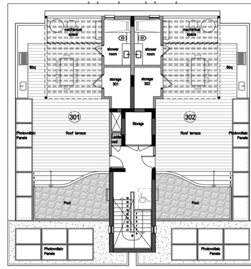Image No.5-Penthouse de 2 chambres à vendre à Paphos