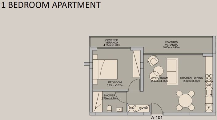 Image No.5-1 Bed Apartment for sale