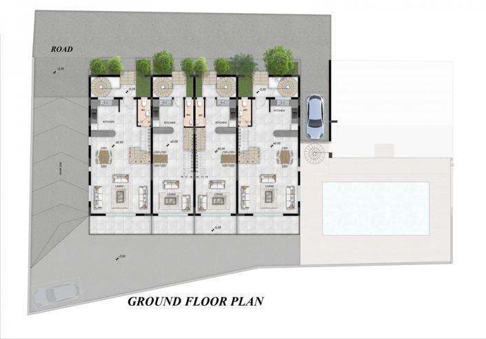 Image No.3-Maison de ville de 2 chambres à vendre à Empa