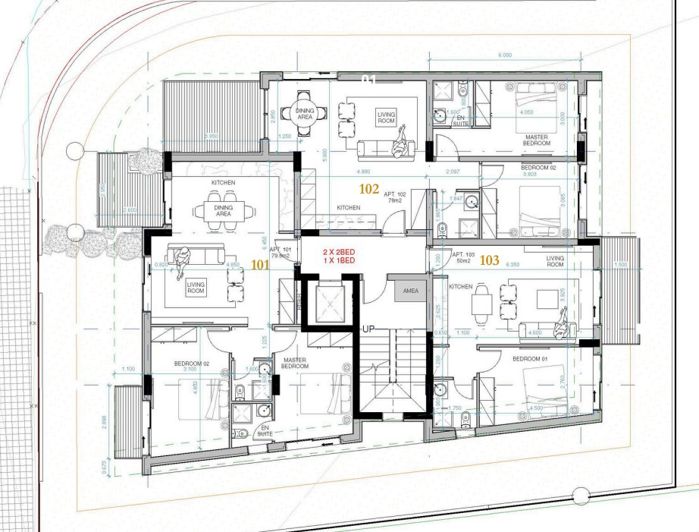 Image No.4-Appartement de 1 chambre à vendre à Paphos