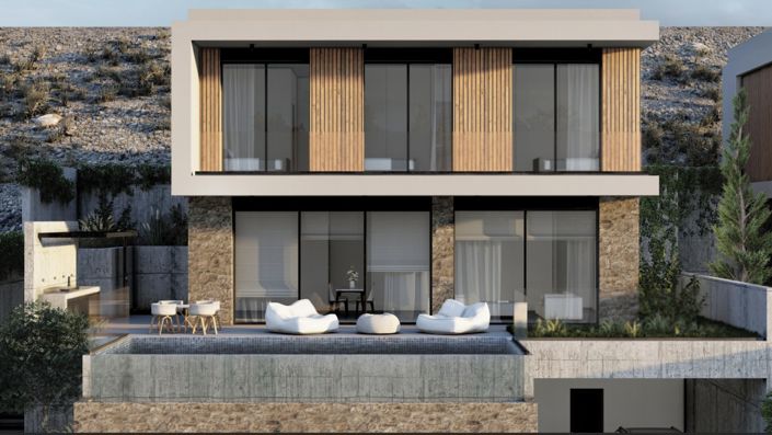 Image No.3-Villa de 4 chambres à vendre à Geroskipou