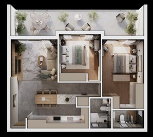 Apartment For Sale  in  Konia