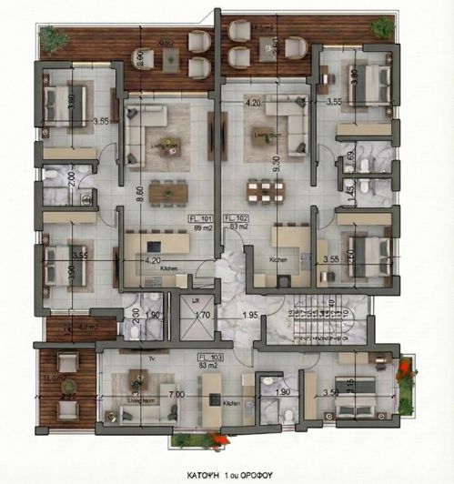 Image No.3-2 Bed Apartment for sale