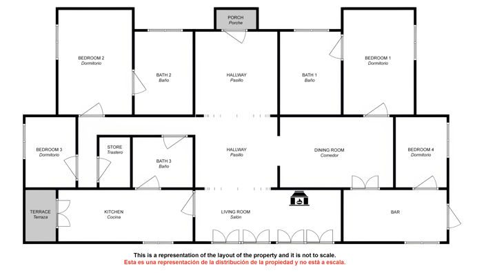 Image No.31-4 Bed Country House for sale
