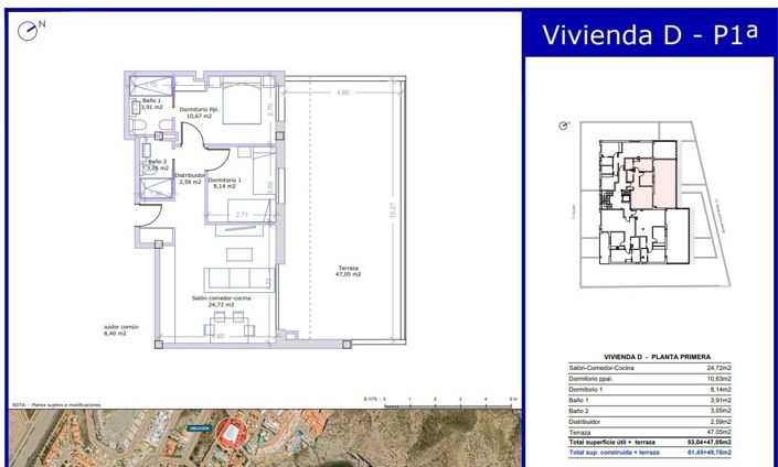 Image No.3-Appartement de 3 chambres à vendre à Águilas