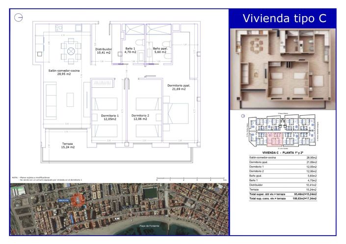 Image No.3-Appartement de 3 chambres à vendre à Águilas
