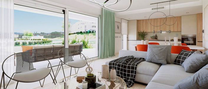 Image No.2-Appartement de 2 chambres à vendre à Mijas Costa