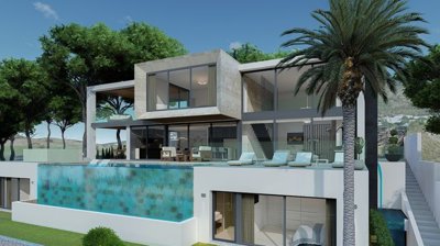 FACADE AND POOL