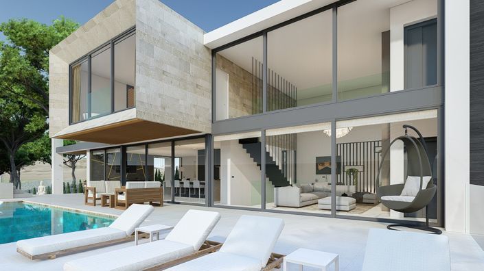 Image No.1-Villa de 5 chambres à vendre à Mijas