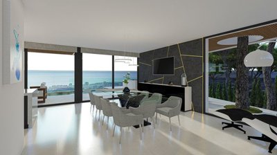 DINING-ROOM WITH VIEWS
