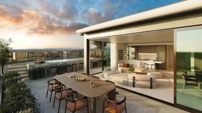 Penthouse terrace