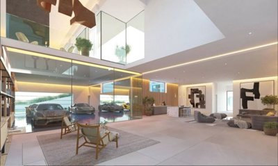 View to garage