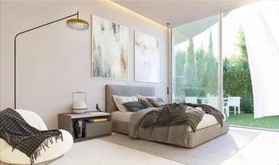 Bedroom in basement 3