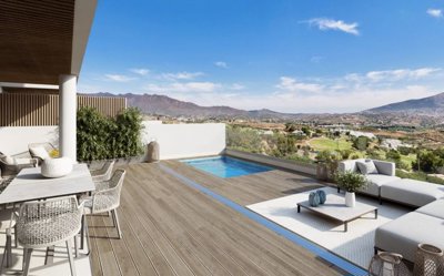 Terrace with jacuzzi