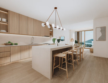 1 Bed Residence - Kitchen