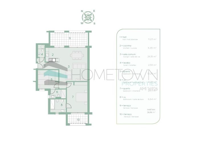 Image No.35-2 Bed Apartment for sale