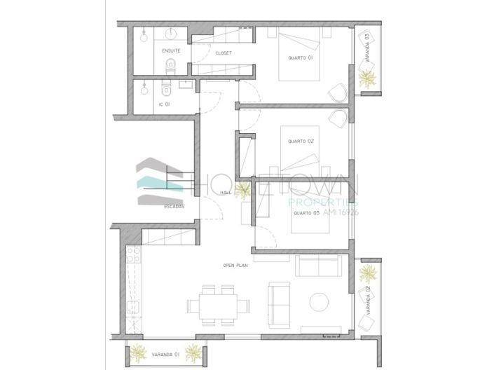 Image No.36-3 Bed Apartment for sale