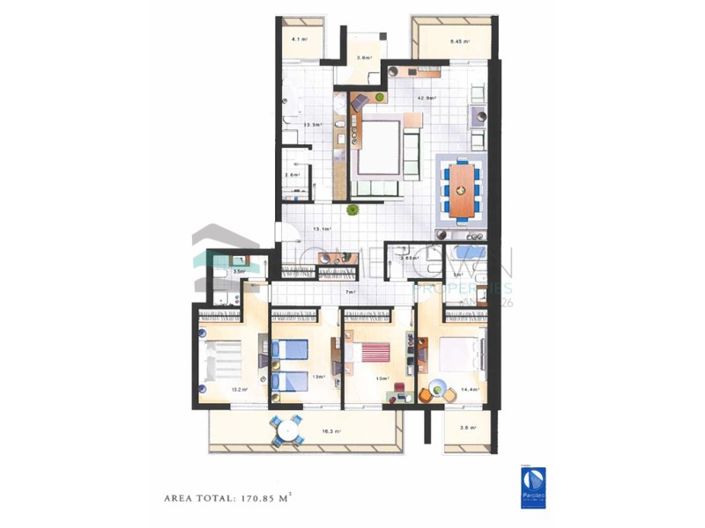 Image No.46-4 Bed Apartment for sale