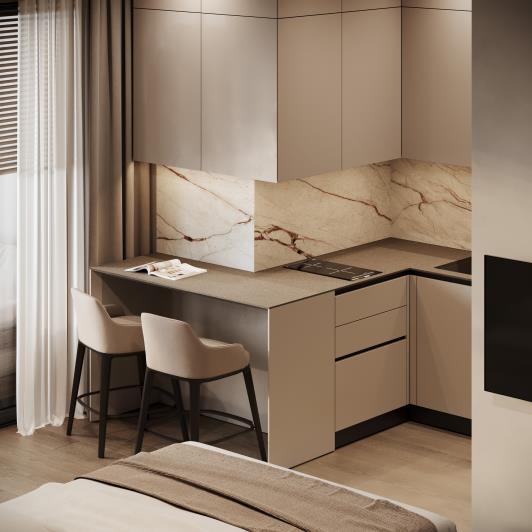 Image No.10-Appartement de 1 chambre à vendre à 