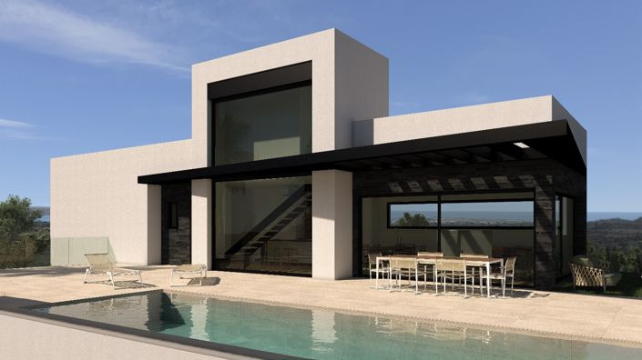 Image No.1-Villa / Détaché de 4 chambres à vendre à San Miguel de Salinas