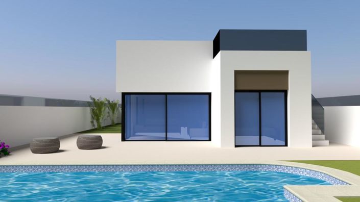 Image No.1-Villa / Détaché de 3 chambres à vendre à Ciudad Quesada