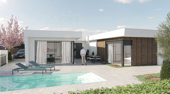 Image No.1-Villa / Détaché de 3 chambres à vendre à San Javier