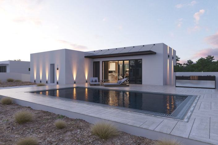 Image No.1-Villa / Détaché de 3 chambres à vendre à Orihuela Costa